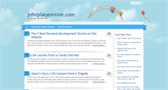 Desktop Screenshot of johnplaceonline.com